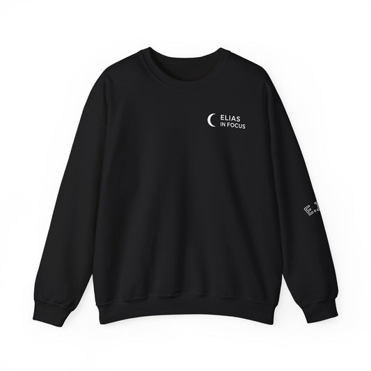 Solar Eclipse with Plane Crewneck